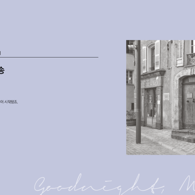 미드나잇 스완 송